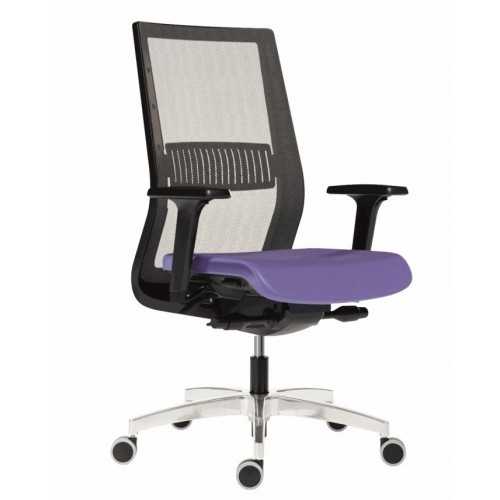 Kancelářské křeslo TITAN MESH - nosnost 130 kg - výběr barev sedáku 